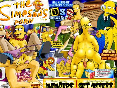 Simpsons porn