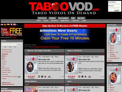 Www Xvidio Site - Taboo VOD - Pay Per Minute fetish porn video site - Porn Preview.ws