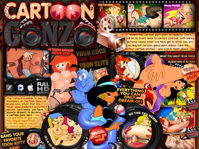 Cartoon Gonzo Porn - Cartoon Gonzo - Various cartoon characters only - Porn ...